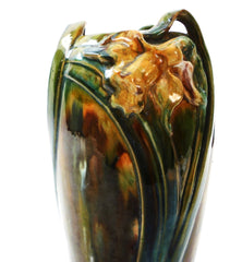 Unique Vase Zsolnay Ceramics. Form 625. Hungary ca 1900.